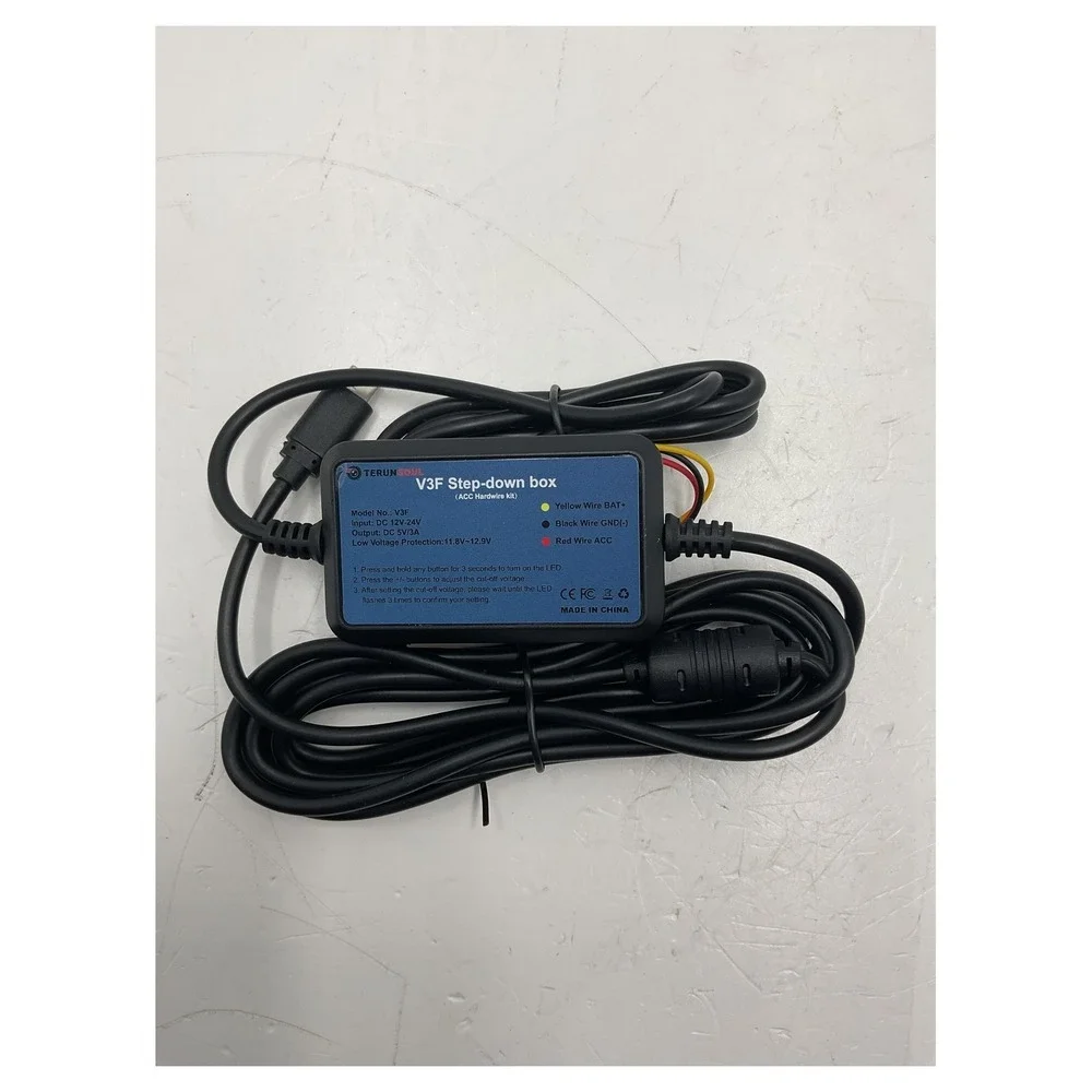 TERUNSOUL V3F Step-Down Converter 12V-24V to 5V 3A‎ USB-C